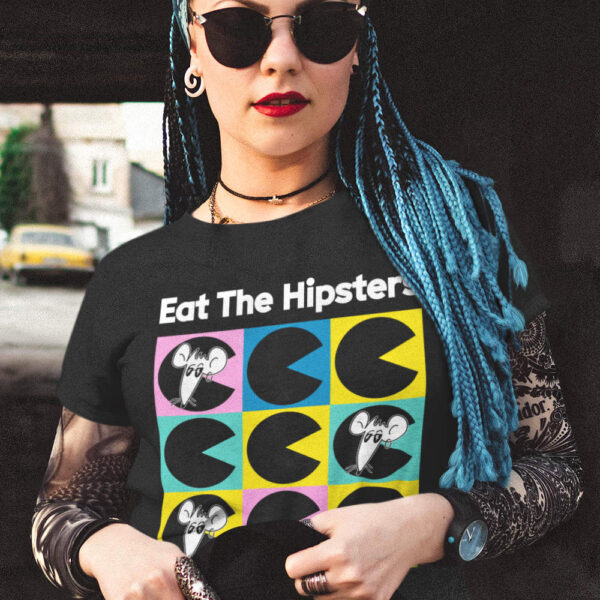 Eat The Hipsters Design #1 by Gripping Life