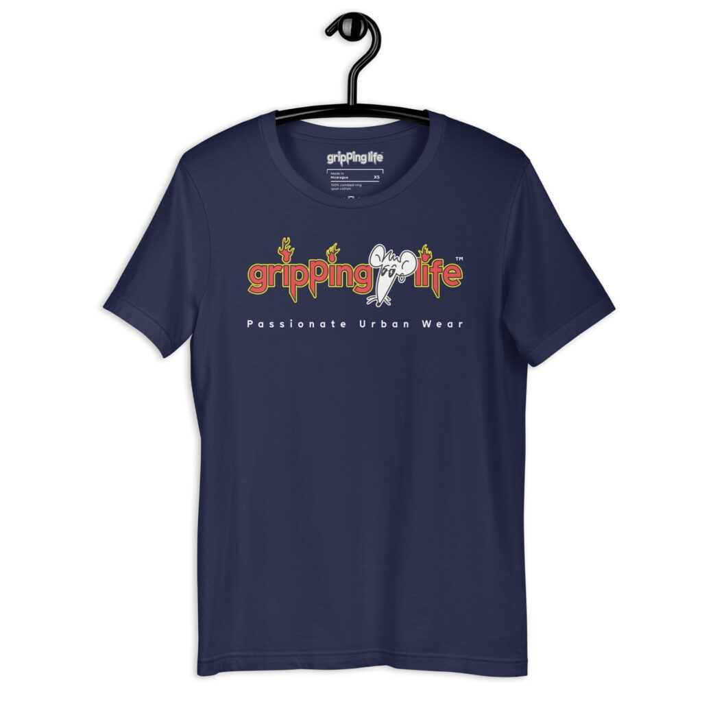 The Red Flames Logo - Men'S Unisex By Gripping Life