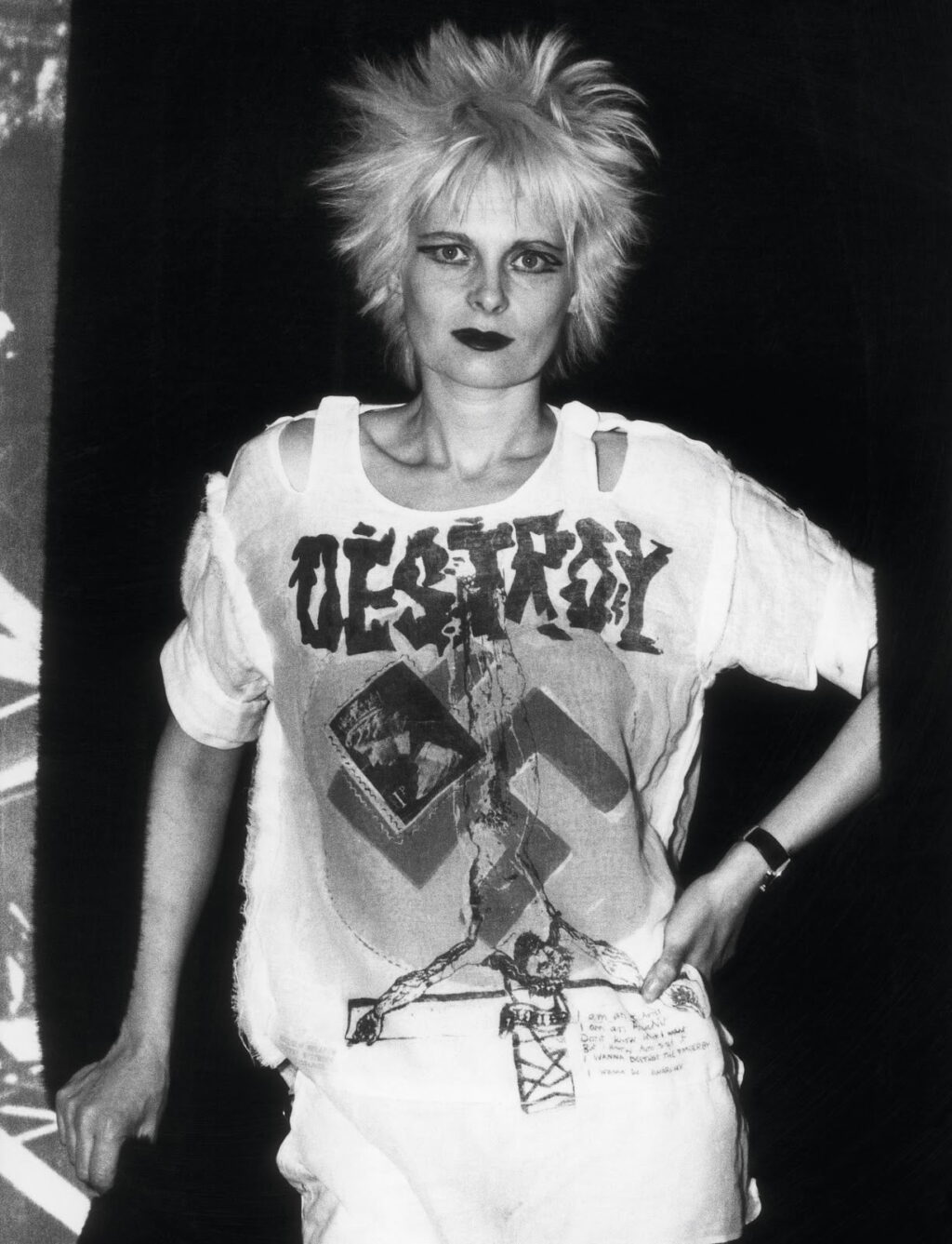 Fashion Activism And Its Revolution 5 Fashion Activism - Vivienne Westwood Wears The Destroy T-Shirt