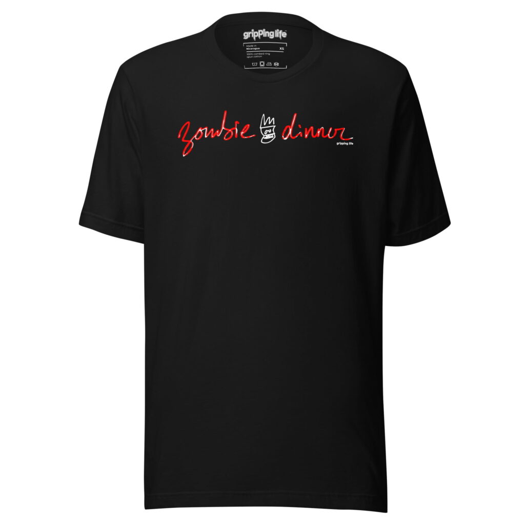 Zombie Dinner T-Shirt By Gripping Life