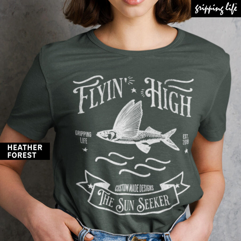 Design By Gripping Life - Flying Fish - Flying High - The Sun Seeker - Heather Forest