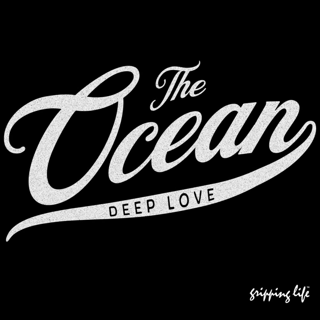 The Ocean - Vitamin Sea - Organic Hoodie By Gripping Life - Black