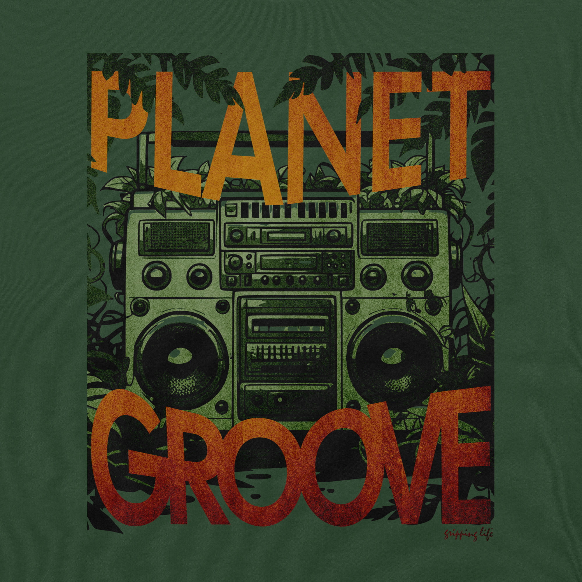 Eco Warrior T-Shirt - Planet Groove By Gripping Life - Forest