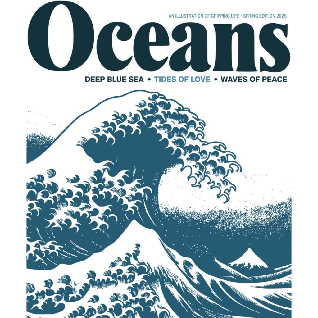 The Great Wave Off Kanagawa By Gripping Life