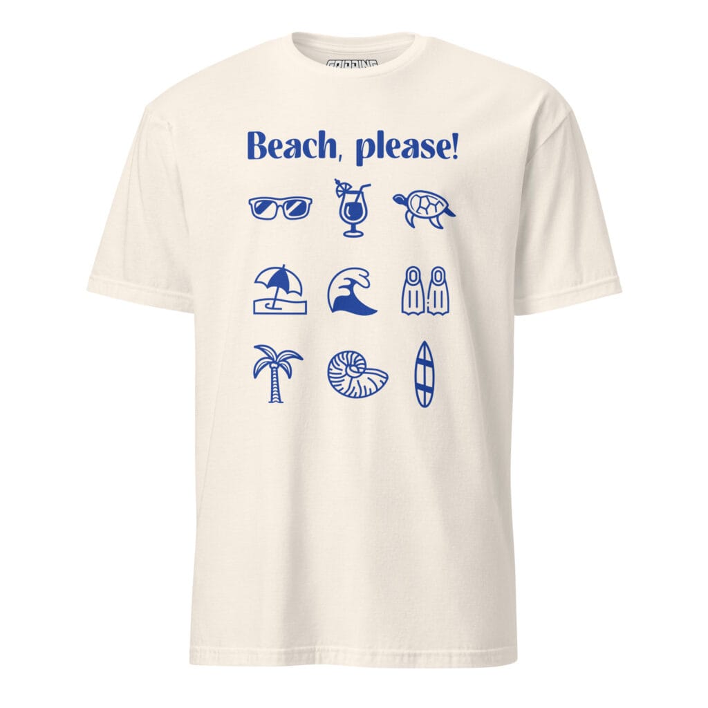 Beach Please! Different Beach Related Designs By Gripping Life - Natural